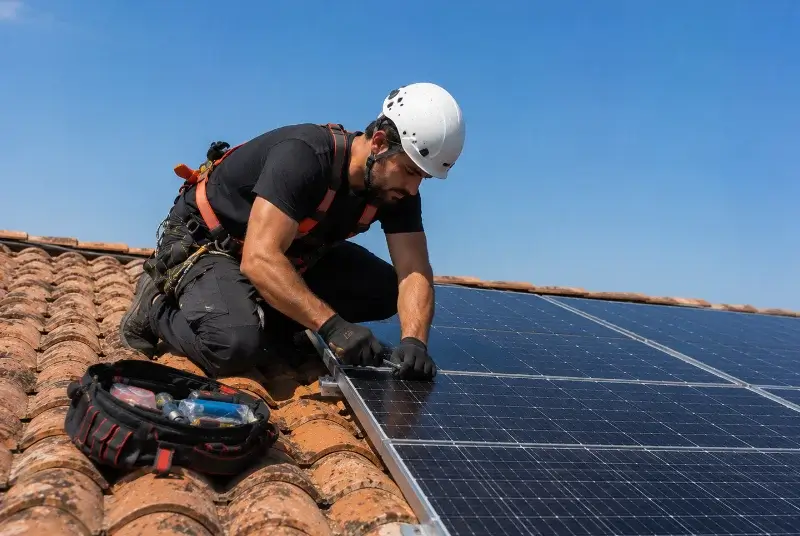 Maintenance et monitoring de panneaux solaires à Fenouillet